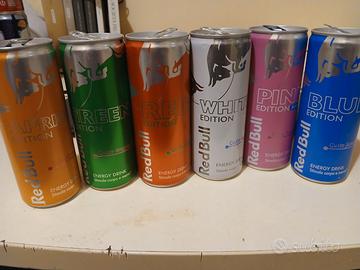 Lotto 6 Lattine Red Bull Edition