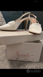 Scarpe sposa in raso n.37 FerracutiShoes