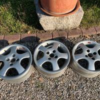 3 Cerchi OZ 14 pollici 5 razze 4x100 6J ET36