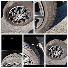 gomme invernali  montate su cerchi 