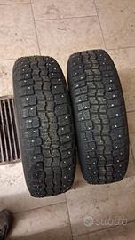 Coppia ruote chiodate 