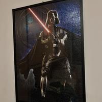 Quadro Puzzle di Darth Vader