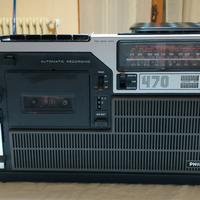 Radio Cassette Philips 470 Automatic Recording