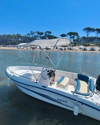 Ranieri azzurra, motore mercury 40cv del 2020 400h