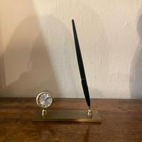 Parta penna con orologio vintage