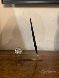 Parta penna con orologio vintage