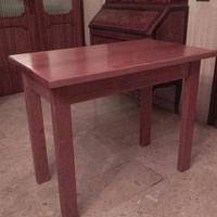 ROBUSTO TAVOLO RETTANGOLARE IN LEGNO MASSELLO