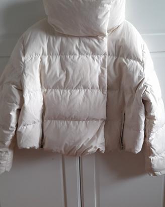 Piumino bianco donna taglia 44 – caldo, leggero.