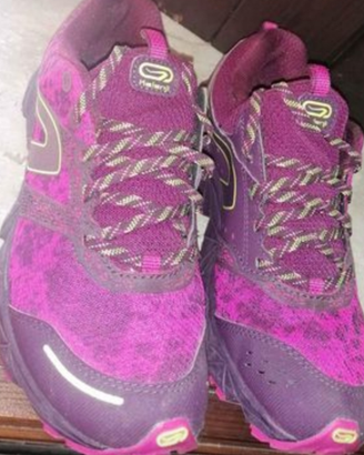 Scarpe da running donna colore rosa Kalenji