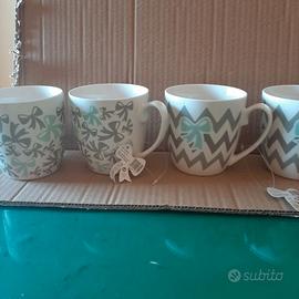Mug Brandani Millefiocchi Porcellana 4Pz