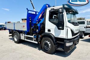 NUOVO EUROCARGO 180-320K ribaltabile + gru