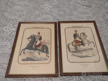 coppia di stampe litografie A. Zezon