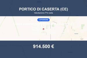 Immobile in asta di 2000 m² a Portico di Caserta