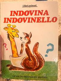 Libro Vintage “ indovina indovinel Mondadori 1969