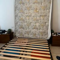 Rete matrimoniale ortopedica + materasso