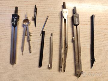 Compassi per disegno vintage