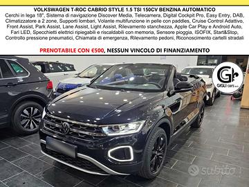 Volkswagen T-Roc Cabrio Style Camera C.18" Led PD