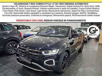 Volkswagen T-Roc Cabrio Style Camera C.18" Led PD