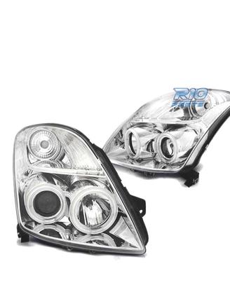 FARI SUZUKI SWIFT 05-10 ANGEL EYES CCFL CROMATI