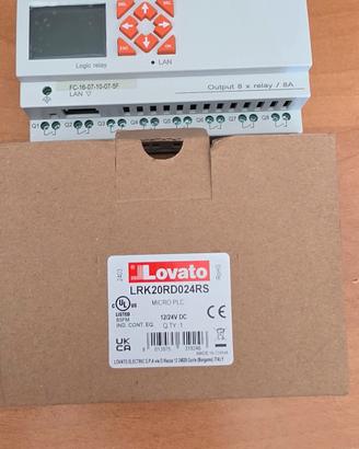 PLC LOVATO MOD. LRK20RD024RS 