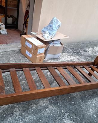 Panca fondo letto in legno