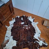 tappeto pelle bovino