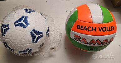palloni calcio e beach volley