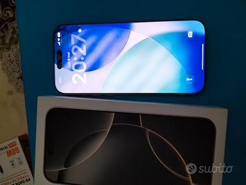 iPhone 16 pro max 256 GB 