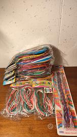 LOTTO di 15 confezioni Scoubidous 