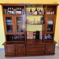 Soggiorno arte povera legno massello