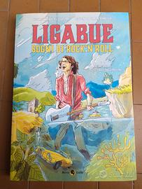 LIBRO A FUMETTO LIGABUE SOGNI DI ROCK'N ROLL