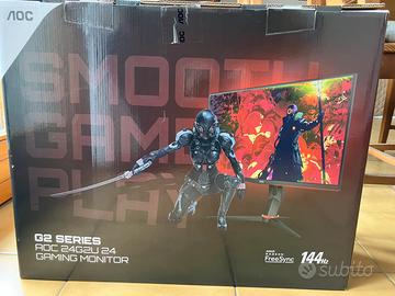 Monitor AOC 24G2U/BK Monitor da Gaming