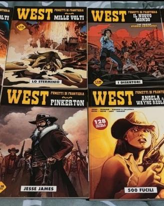 8 fumetti West Cosmo Editoriale 
