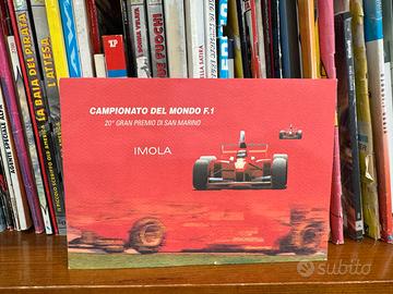 folder campionato del mondo f1 imola 20 gran premi