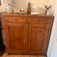 Mobile credenza in legno massello stile rustico