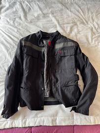 Giacca moto- casco- due paia di guanti