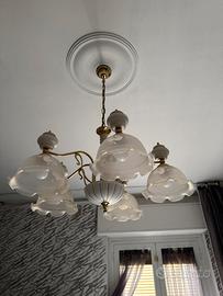 Lampadario classico da soggiorno