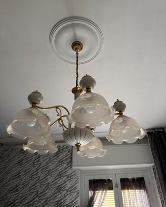 Lampadario classico da soggiorno