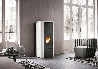 Stufa a pellet Idro Ermione Palazzetti