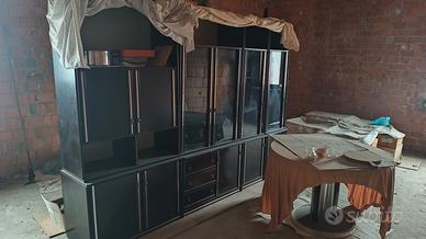 Mobili soggiorno modernariato anni 80 