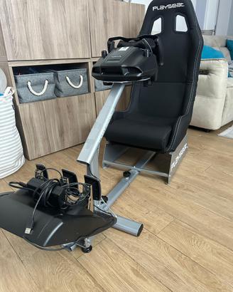 Postazione completa Playseat + Logitech G29 F1