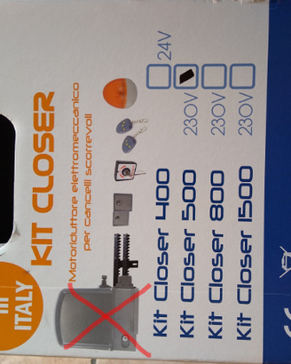 Accessori cancello scorrevole