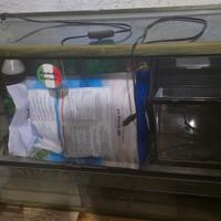 Terrario in vetro 90x40x50