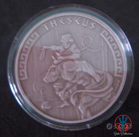 Niue 2024 Eroe mitologia Greca Theseo moneta argen