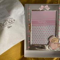 Cornice argento bimba nuova