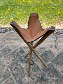 Sgabello portatile vintage
