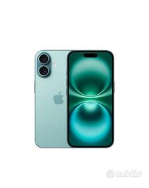 Iphone 16 128 gb - verde acqua