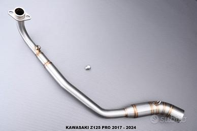 Linea completa Scarico KAWASAKI Z125 PRO 2017 2024