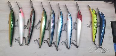 Lotto Artificiali da pesca Rapala