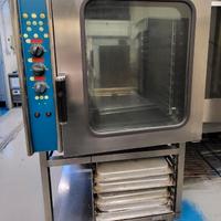 Forno convezione/vapore a Gas 20 teglie Alpeninox